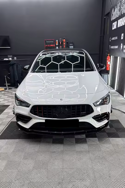 💫ART.8604 Splitter Anteriore (Nero Lucido) per Mercedes Benz CLA 2019-2023💫