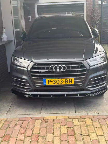 💫Splitter Anteriore Nero Lucido - AUDI Q5 FY S-line 2018+ 💫