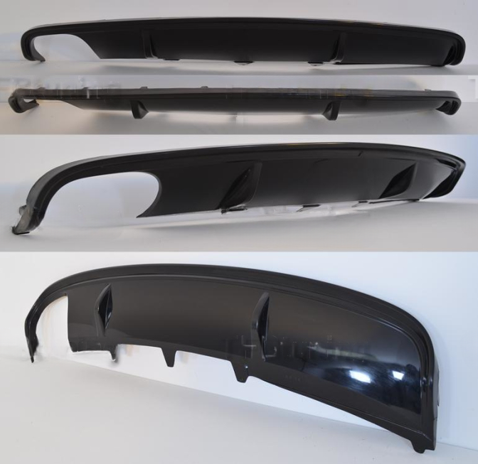 ❤️Diffusore Posteriore Ver. 6 per Audi A4 B8 Berlina 2008–2011❤️