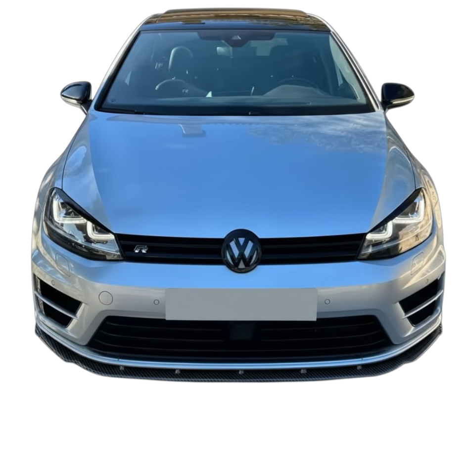💫Splitter Anteriore look carbonio stile Maxton per VW Golf MK7 7.5 2012-2020💫