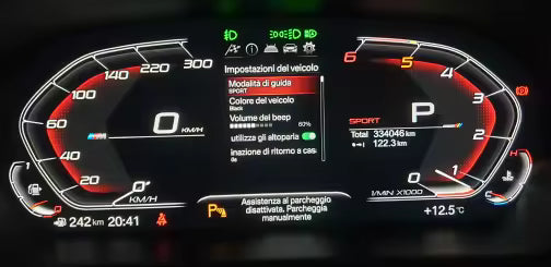 💫ART.5022 12.3''  Virtual Cockpit per BMW Serie 5 2003-2009💫