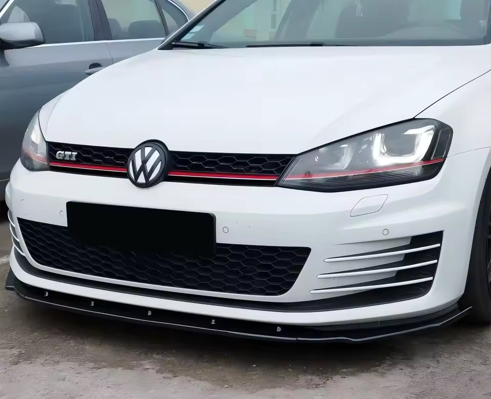 💫Splitter Anteriore stile Maxton per VW Golf MK7 7.5 2012-2020💫