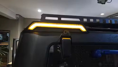💫ART.8132 Spoiler con Luci LED per Jeep Wrangler JL JK 2007-2023 💫