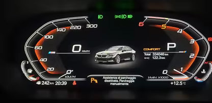 💫ART.5022 12.3''  Virtual Cockpit per BMW Serie 5 2003-2009💫