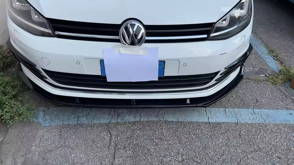 💫ART.5100 Splitter (3pezzi) Per VW Golf MK7 2014-2017💫