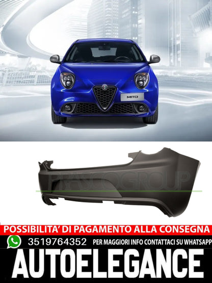 Paraurti Prasco Posteriore  CON PRIMER Per Alfa Romeo Mito 156084446