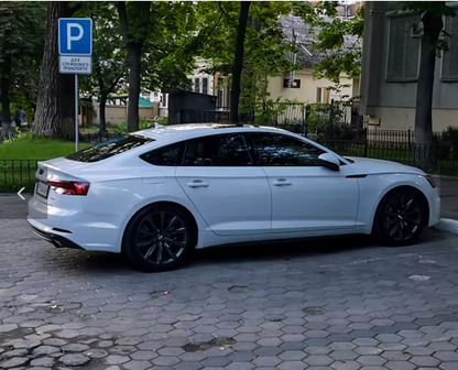 ART.4879 Cornici finestrini neri copertura adesiva window  Audi A5 19-23