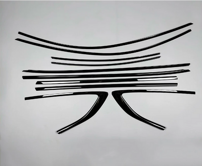 ART.4879 Cornici finestrini neri copertura adesiva window  Audi A5 19-23