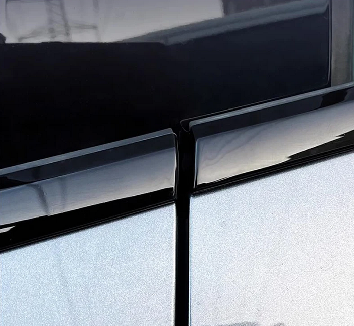 ART.4879 Cornici finestrini neri copertura adesiva window  Audi A5 19-23