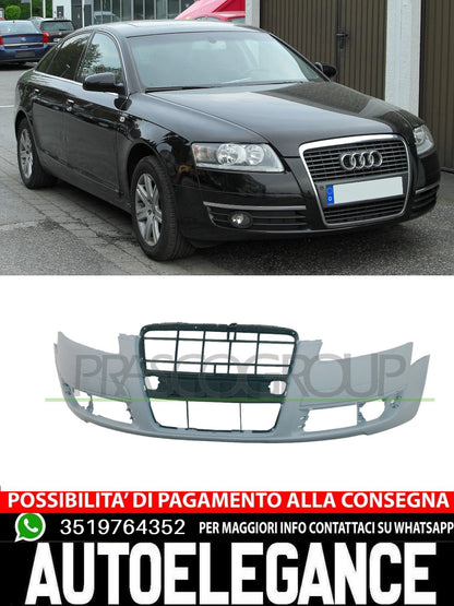 Paraurti Prasco Anteriore CON PRIMER TRACCE PDC E LAVAFARI Per Audi A6