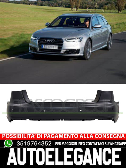 Paraurti Prasco Posteriore  CON PRIMER FORI PDC Per Audi A6 #Ca 4G5807067GGRU