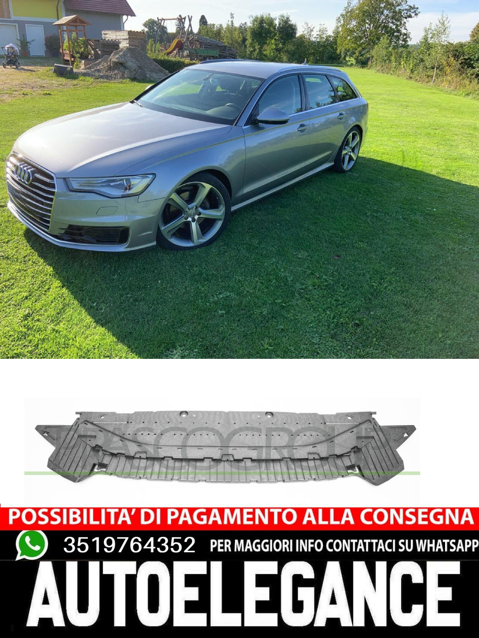 Riparo Sottoparaurti Prasco Per Audi A6 MOD. S-LINE  4G0807611F