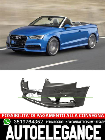 Paraurti Prasco Anteriore CON PRIMER FORI PDC LAVAFARI Per Audi A3 8V5807065BGRU