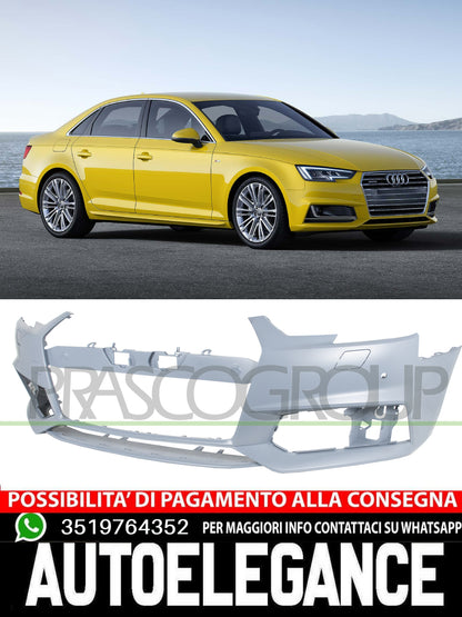 Paraurti Prasco Anteriore CON PRIMER TAPPO COPRIGANCIO per AUDI A4 8W0807065KGRU