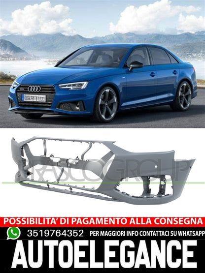 Paraurti Prasco Anteriore CON PRIMER FORI PDC+SUPPORTI per AUDI A4  B9