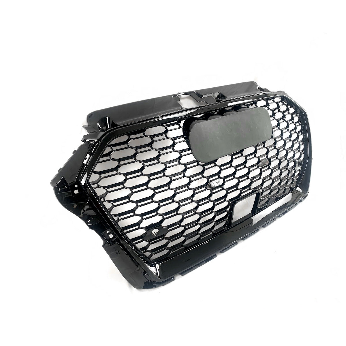 👉GRIGLIA AUDI A3 8V 2017-2020 LOOK RS3 NERO LUCIDO RADAR ACC👈