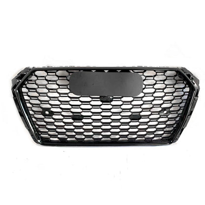 👉Griglia stile RS4 adatto per Audi A4 (B9) (2015-2019) nero lucido👈