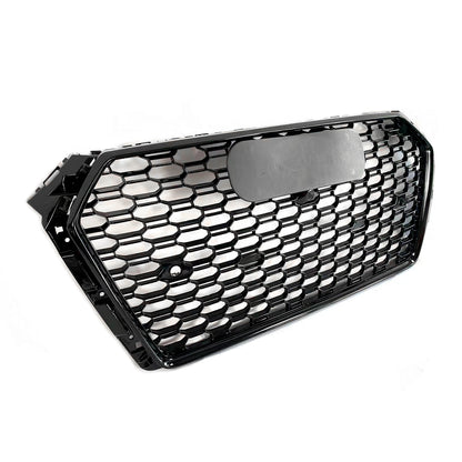 👉Griglia stile RS4 adatto per Audi A4 (B9) (2015-2019) nero lucido👈
