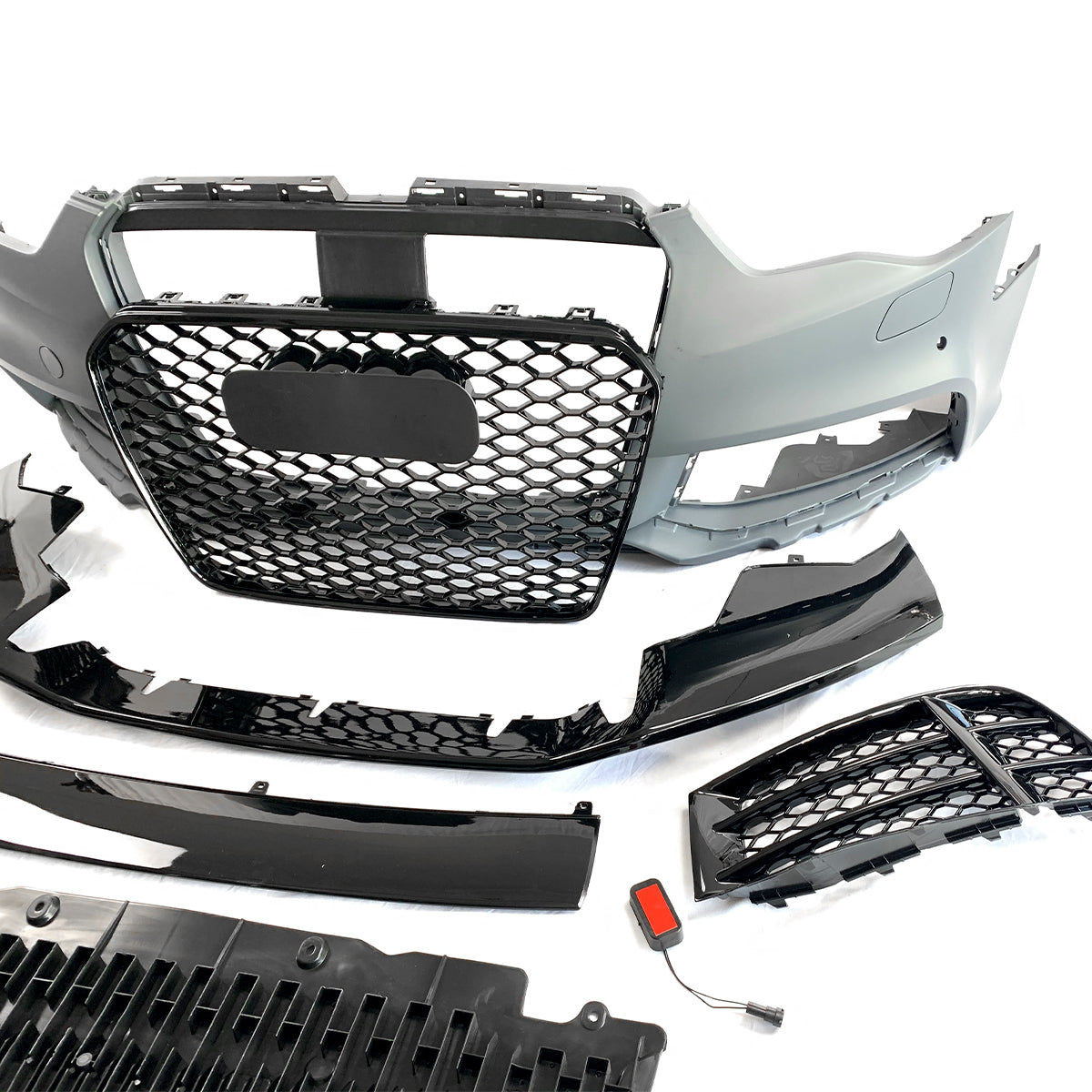 ⭐ SPLITTER SUITABLE FOR AUDI Q8 s-line look R optik⭐ 