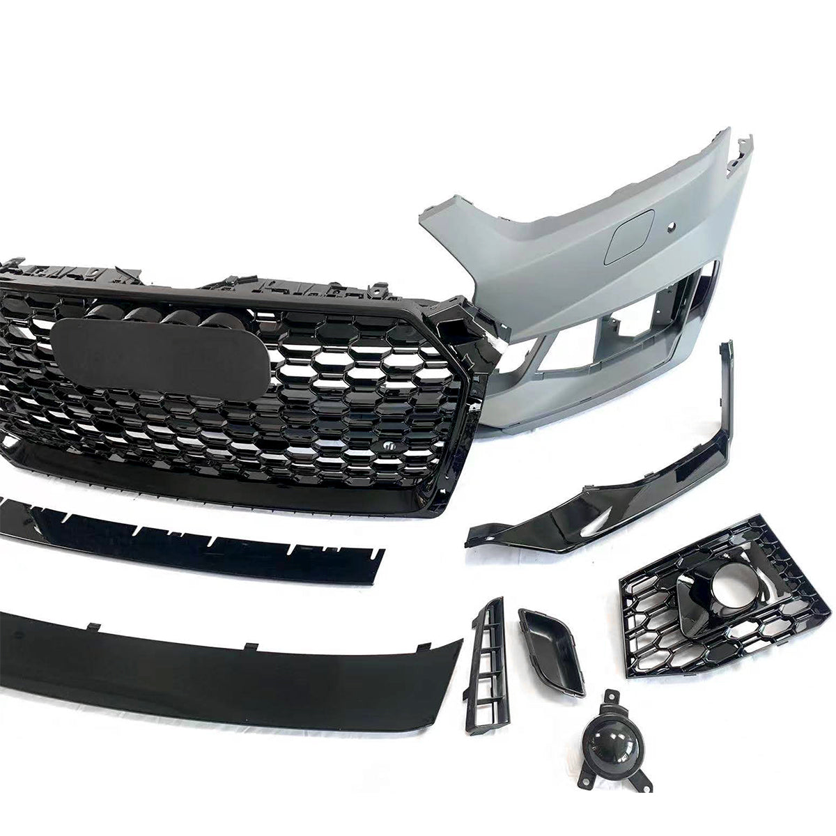 ⭐ SPLITTER SUITABLE FOR AUDI Q8 s-line look R optik⭐ 