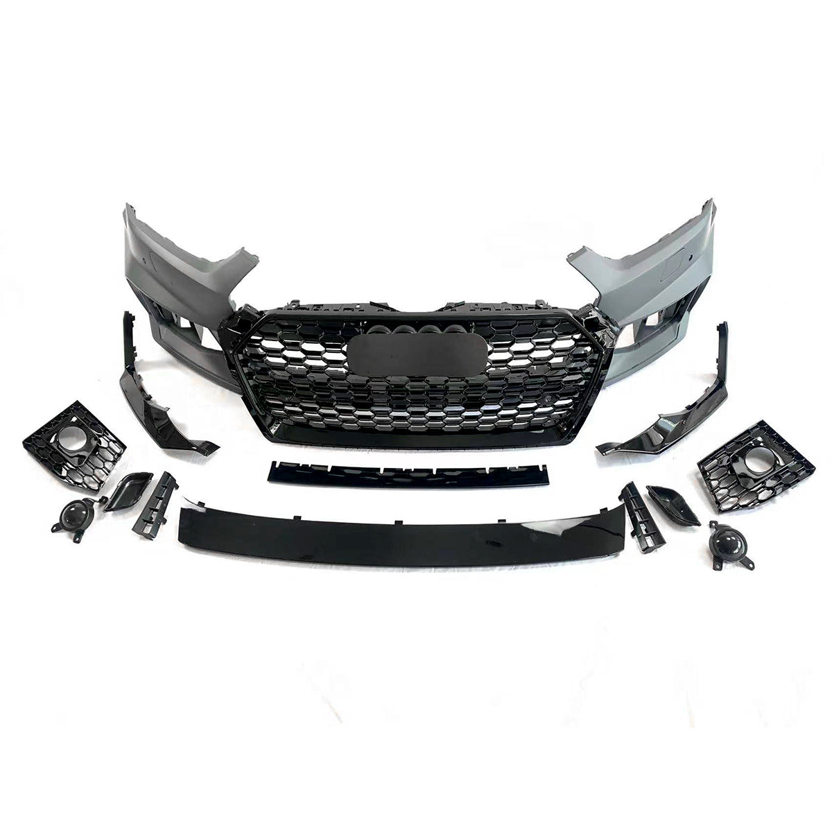 ⭐ SPLITTER SUITABLE FOR AUDI Q8 s-line look R optik⭐ 