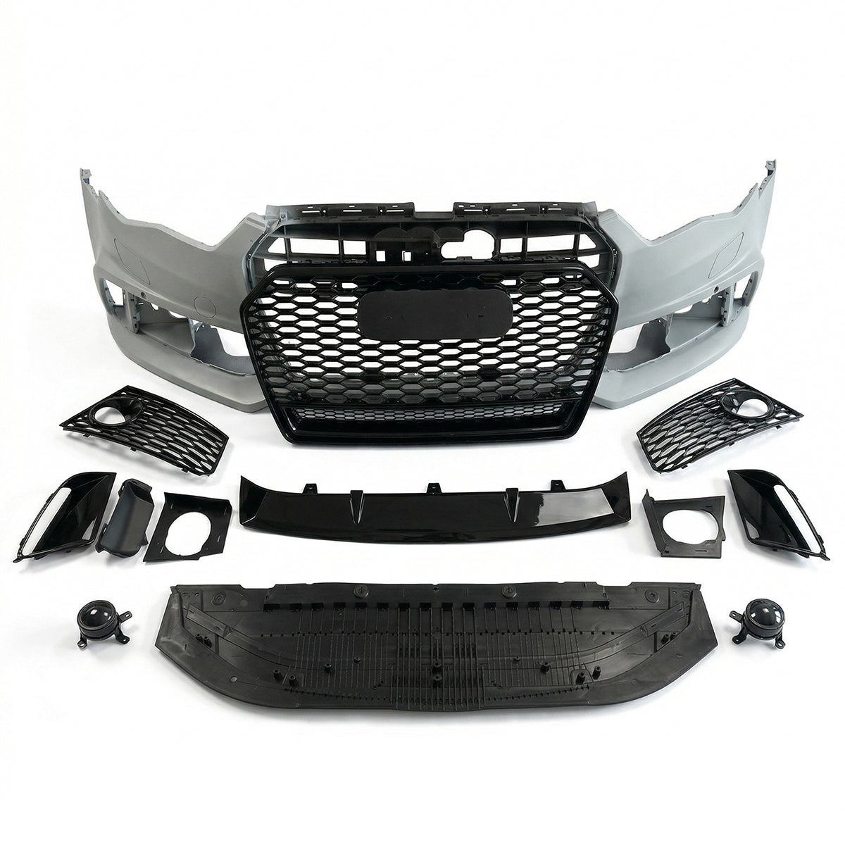 ⭐ SPLITTER SUITABLE FOR AUDI Q8 s-line look R optik⭐ 