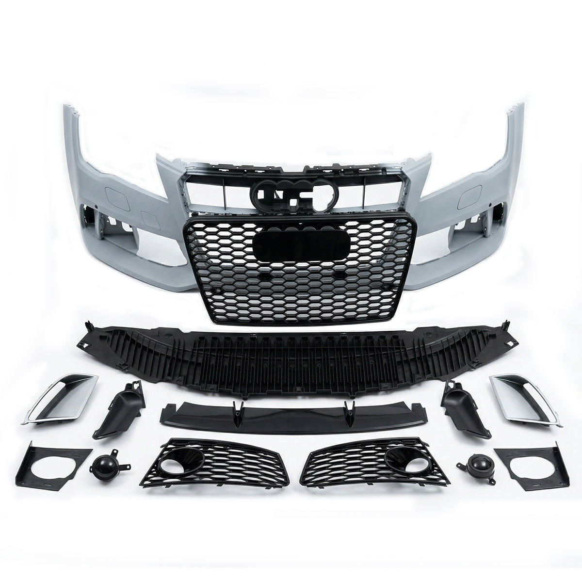 ⭐ SPLITTER SUITABLE FOR AUDI Q8 s-line look R optik⭐ 