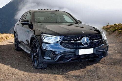 💥Griglia Radiatore Argento Diamond adatto per Mercedes Benz GLC classe X253 💥