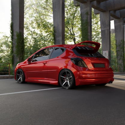 💕ART.7970 SPOILER  PEUGEOT 207 WRC STYLE (2006-2012)- 💕