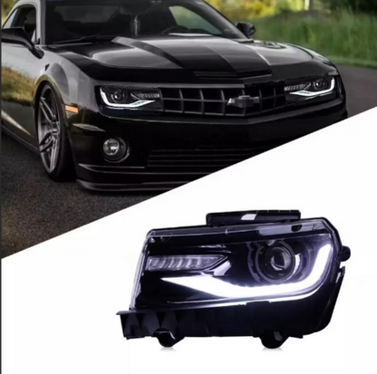 ART.5519 FARI ANTERIORI ADATTO PER CHEVROLET CAMARO 09-13 CROMATA
