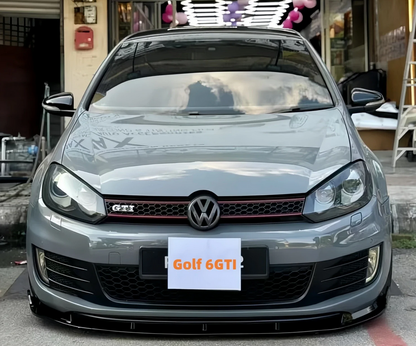 ART.7293 SPLITTER VW Golf MK6 6R R20 GTI 2009-2013