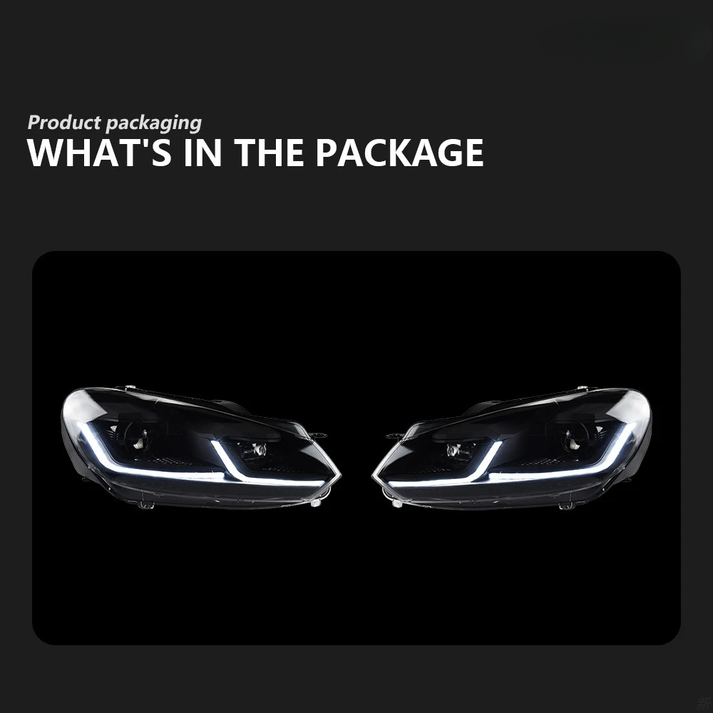 💎HEADLIGHTS SUITABLE FOR VW Golf 6 MK6 2009-2012 💎