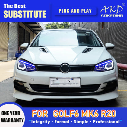 💎HEADLIGHTS SUITABLE FOR VW Golf 6 R20 MK6 2009-2013 💎