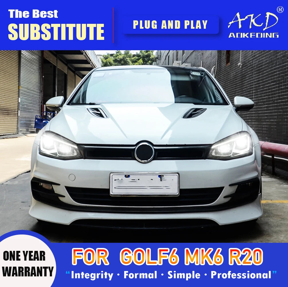 💎HEADLIGHTS SUITABLE FOR VW Golf 6 R20 MK6 2009-2013 💎