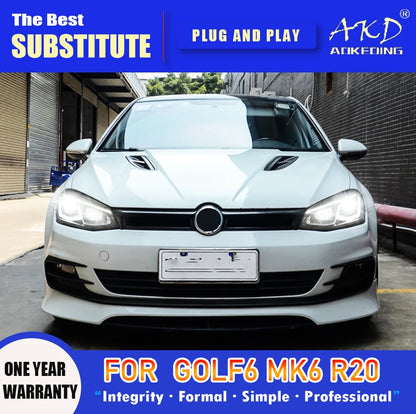 💎HEADLIGHTS SUITABLE FOR VW Golf 6 R20 MK6 2009-2013 💎