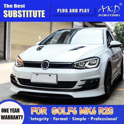 💎HEADLIGHTS SUITABLE FOR VW Golf 6 R20 MK6 2009-2013 💎