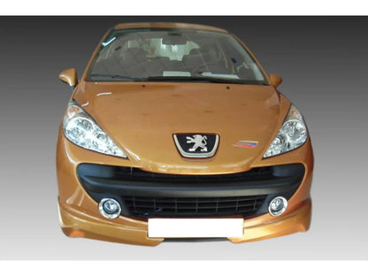 kit peugeot 207: FARI ANTERIORI + POSTERIORI + LED + MINIGONNE + DIFFUSORE + SPOILER TETTO + SOTTO PARAURTI ANTERIORE