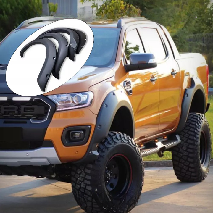 ⭐ PROTEZIONI PORTIERE ADATTO PER FORD Ranger T8 2019-2022 con ABE⭐