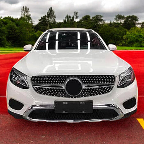 💥GRIGLIA RADIATORE ARGENTO DIAMANTE  ADATTO PER Mercedes Benz GLC Classe X253💥
