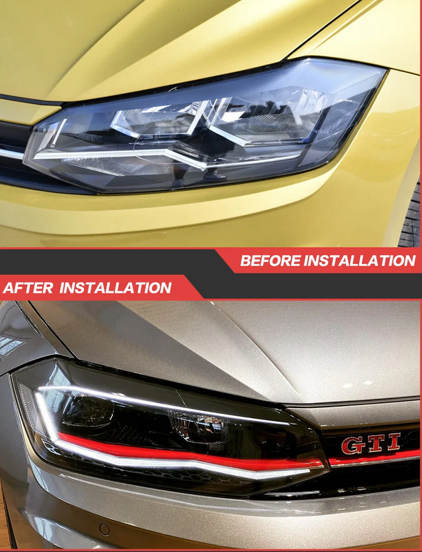ART.7432  FARI  ANTERIORI VW POLO 2019-2021