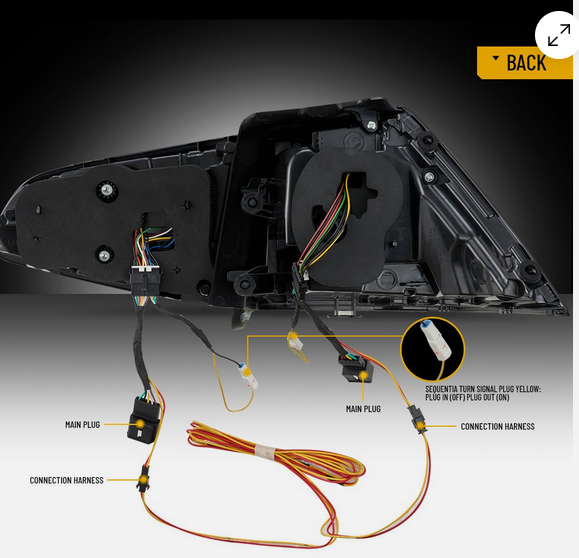 ART.6145  FARI  POSTERIORI  VW GOLF 7 2013-2019