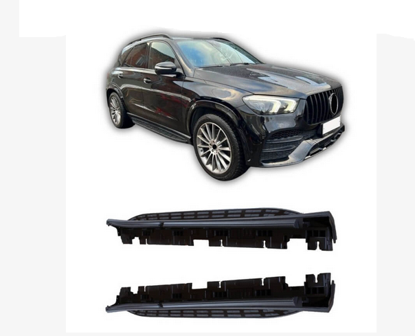ART.7344 PEDANE MERCEDES  W167 GLE  NERO