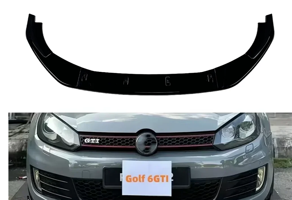 ART.7293 SPLITTER VW Golf MK6 6R R20 GTI 2009-2013
