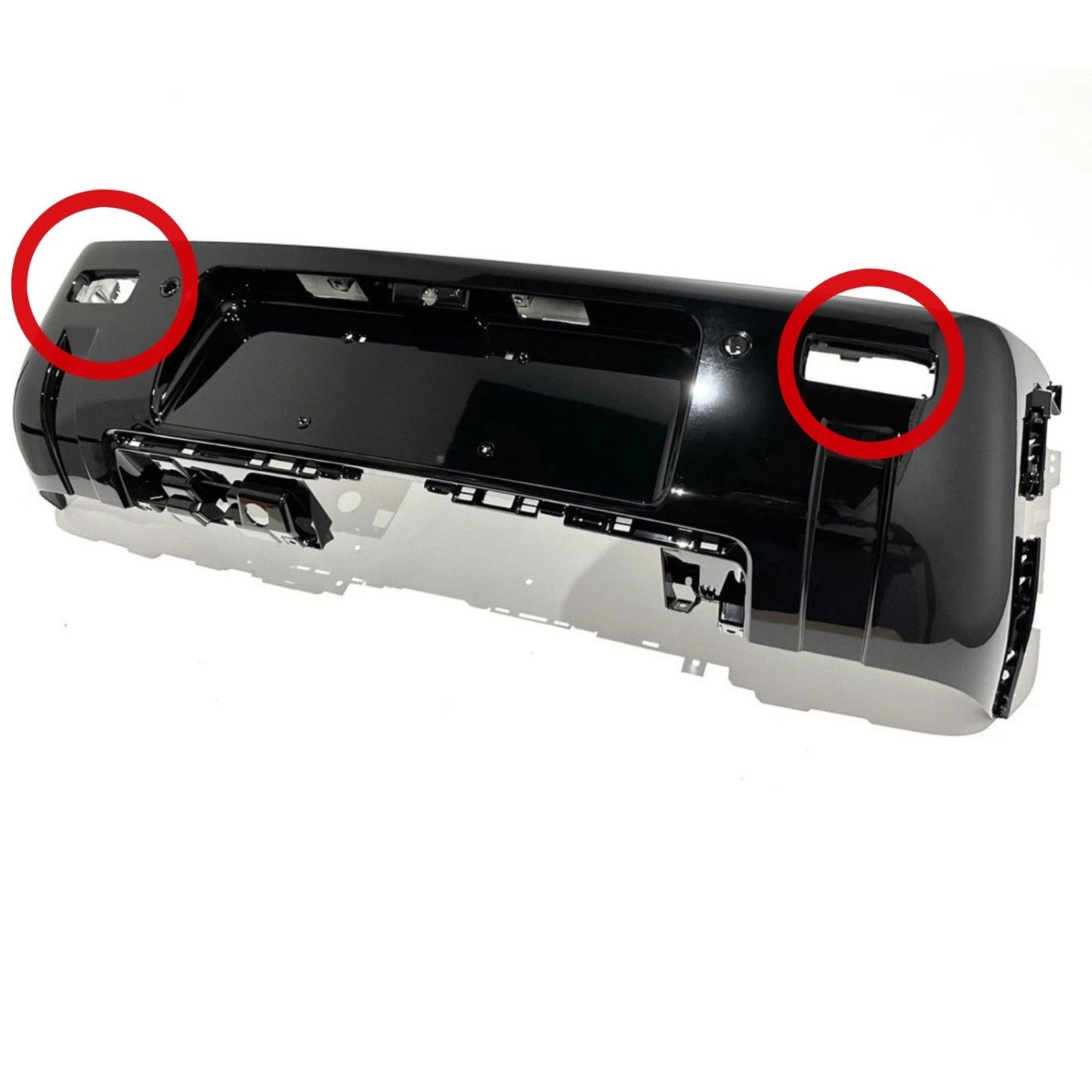 💕PARAURTI  POSTERIORI LAND ROVER  DEFENDER  L663 2020+ NERO  LUCIDO 💕