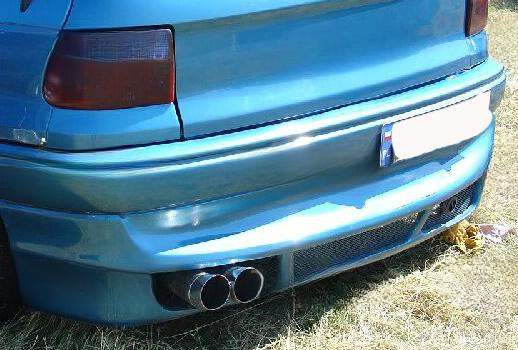 ❤️Spoiler Paraurti Posteriore Compatibile per OPEL Astra F HB Anno 1994❤️