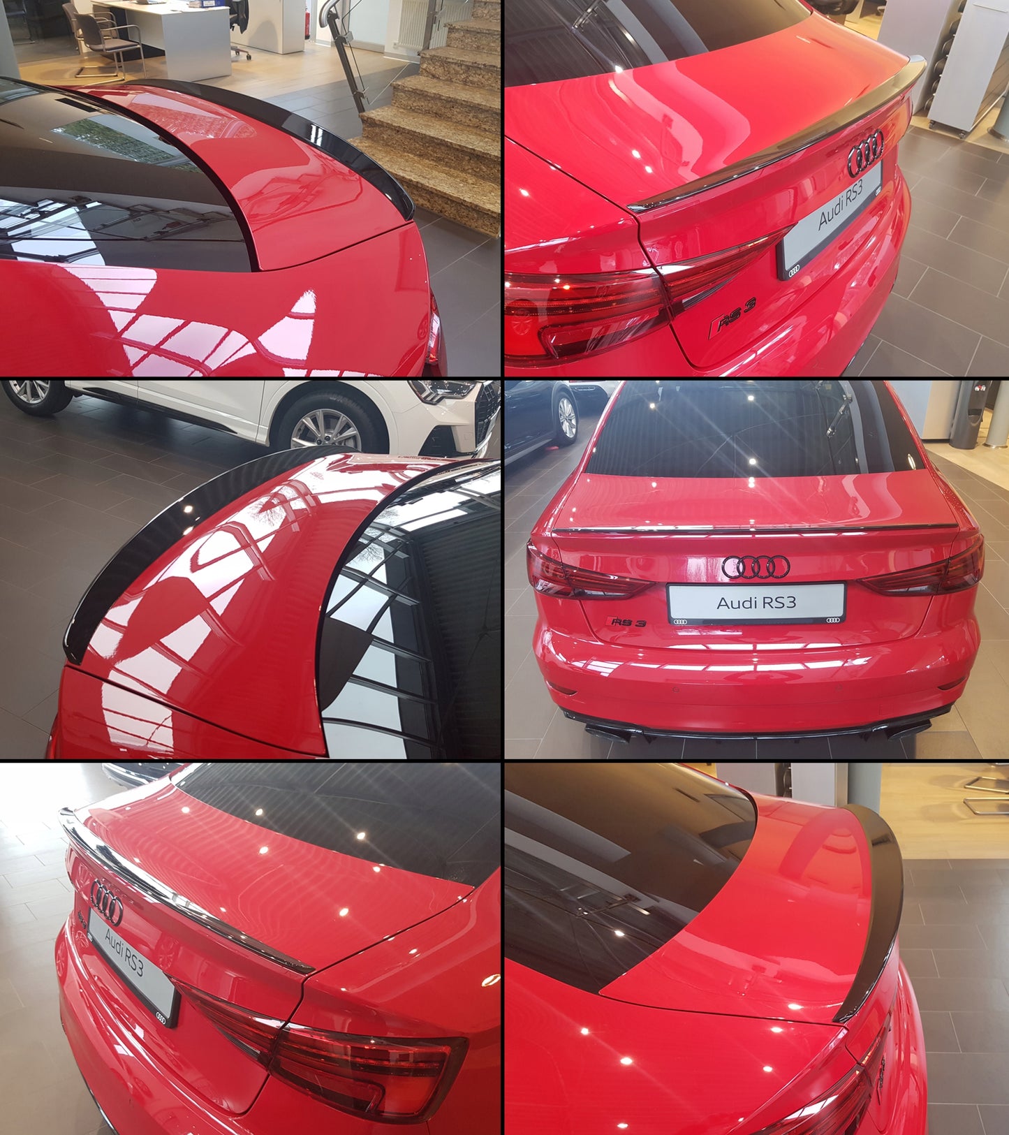 💕SPOILER SUITABLE FOR AUDI A3 S3 8V RS3 SEDAN MODEL 💕