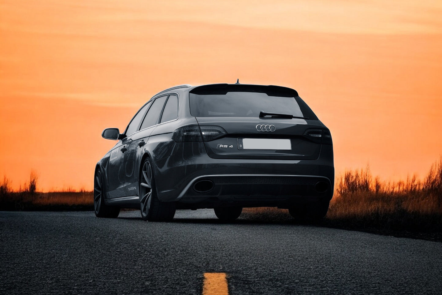 💕SPOILER ADATTO PER AUDI A4 S4 RS4 B8 AVANT 💕