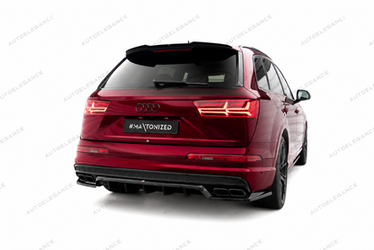 🔥ART.9852 SPLITTER POSTERIORE (CON BARRE VERTICALI) AUDI SQ7 / Q7 S-LINE Mk2🔥
