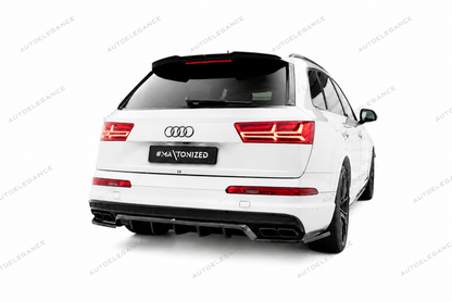 🔥ART.9852 SPLITTER POSTERIORE (CON BARRE VERTICALI) AUDI SQ7 / Q7 S-LINE Mk2🔥