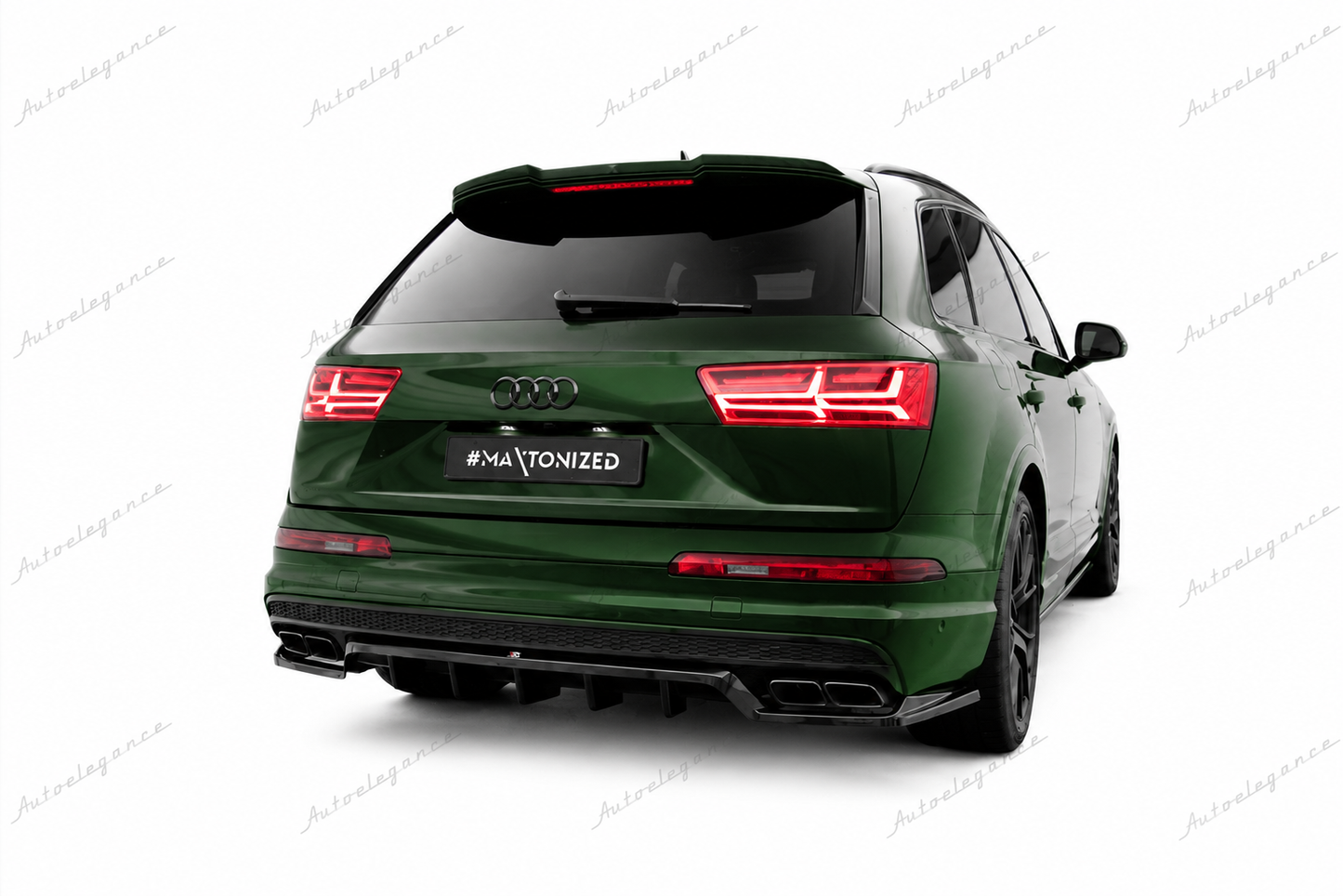 🔥ART.9852 SPLITTER POSTERIORE (CON BARRE VERTICALI) AUDI SQ7 / Q7 S-LINE Mk2🔥